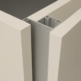 Vertikalni profil ručke za vrata OLYMP bočni / Aluminij