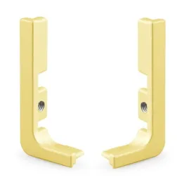 Set od aluminijskih završetaka za profile OLYMP - L / Mat zlatna