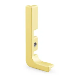 Set od aluminijskih završetaka za profile OLYMP - L / Mat zlatna