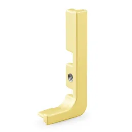 Set od aluminijskih završetaka za profile OLYMP - L / Mat zlatna