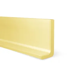 Set od aluminijskih završetaka za profile OLYMP - L / Mat zlatna