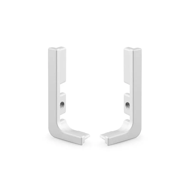 Set aluminijskih završnih kapa za profile OLYMP - L / Aluminij