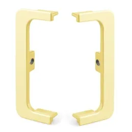 Set od aluminijskih završetaka za profile OLYMP - C / Zlatna mat