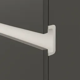 Set aluminijskih završetaka za profile OLYMP - C / Mat bijela