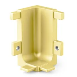 Aluminijski unutarnji kut za profile OLYMP - L / Zlatna mat