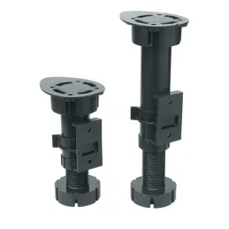 Pričvršćivanje nogice na drvenu podlogu / Crno