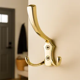 Vješalica MIKEL XL / Zlatna sjajna