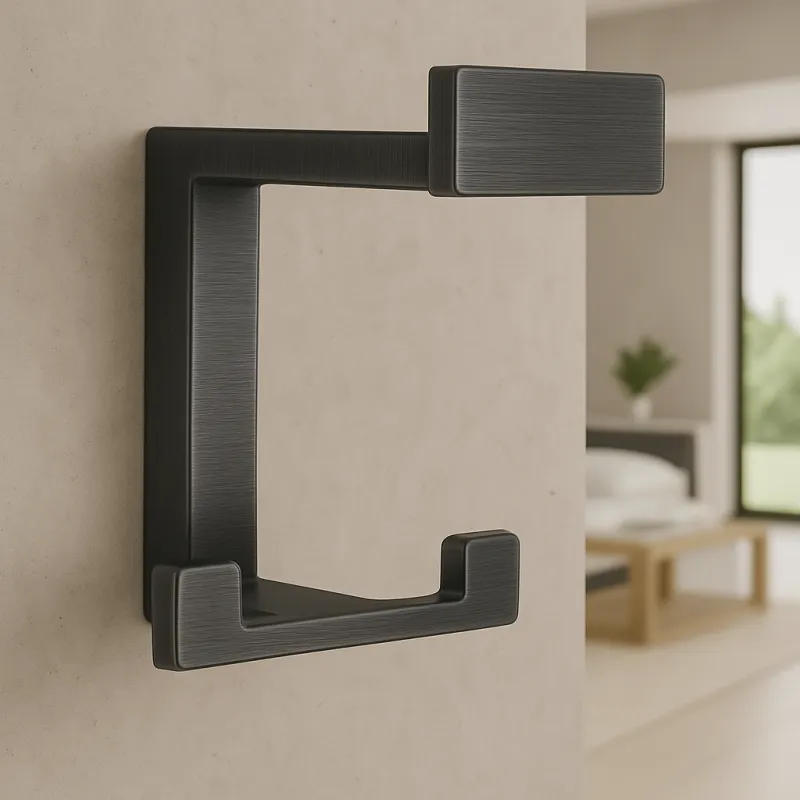 Vješalica OMEGA XL / Crno brušeni željezo