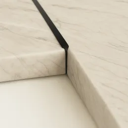 Ugaoni spojni profil za radnu ploču 38 mm / Crna