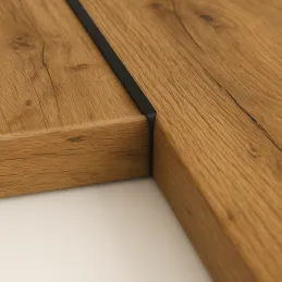 Ugaoni spojni profil za radnu ploču 38 mm / Crna