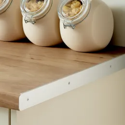 Krajnja letvica za radnu ploču 38 mm / Aluminij