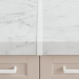 Spojna letvica kontinuirana za radnu ploču 38 mm / Bijela