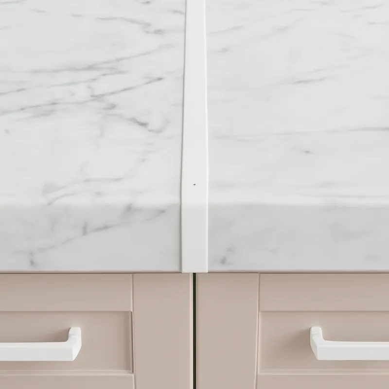 Spojna letvica kontinuirana za radnu ploču 38 mm / Bijela