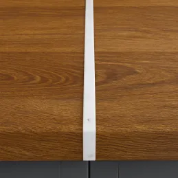 Spojna letvica kontinuirana za radnu ploču 38 mm / Bijela