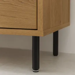 Namještajna nožica MADRID / Crna mat