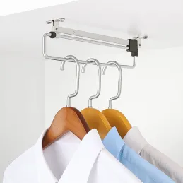 Izvlačni vješalica EKKA / sjajni krom