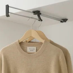 Izvlačni vješalica BETA / sjajni krom