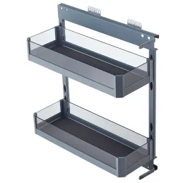 Izvlačna košara s bočnim staklenim stijenkama GENESIS s ublaživačem / Antracit