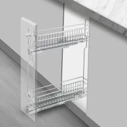 Izvlačna košara UNIX s ublaživačem / Sjajni krom