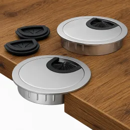 Prolaznica za kabele LINDA 60 / Matirani krom