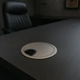 Prolaz za kabele LINDA 80 / Brušeni nikal