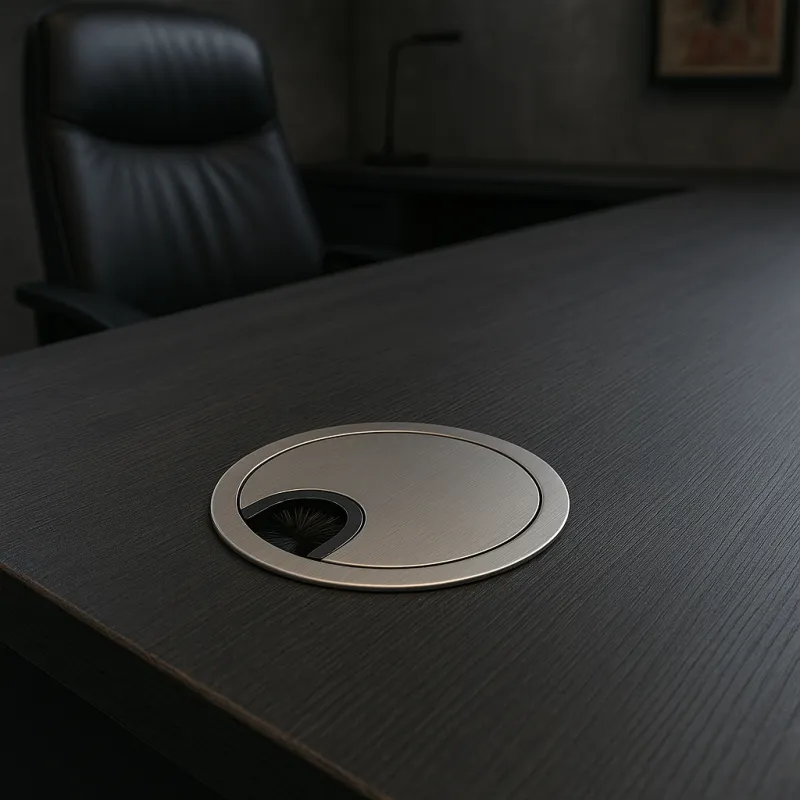 Prolaz za kabele LINDA 80 / Brušeni nikal