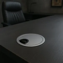 Prolaz za kabele LINDA 80 / Matirani krom