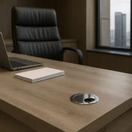 Prolaznica za kabele LINDA 60 / Krom sjajni