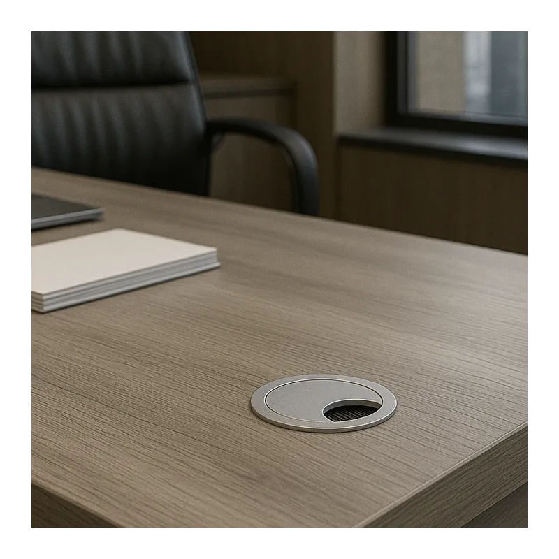 Prolaznica za kabele LINDA 60 / Matirani krom