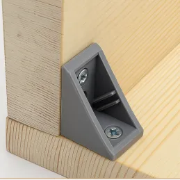 PVC kutni spoj veliki / Sivi