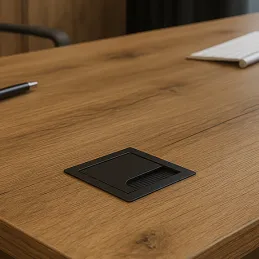 Kabelski adapter MERIDA 80 x 80 mm / Crna