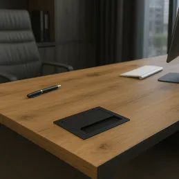 Adapter za kabel MERIDA 100 x 80 mm / Crna