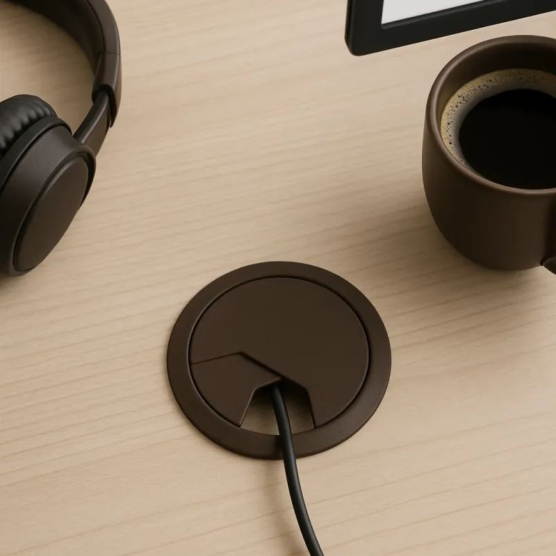 Prijelaz za kabele PVC 60 mm / Tamnosmeđa