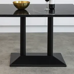 Stalni podnožak PIRAMID DUO / Crna