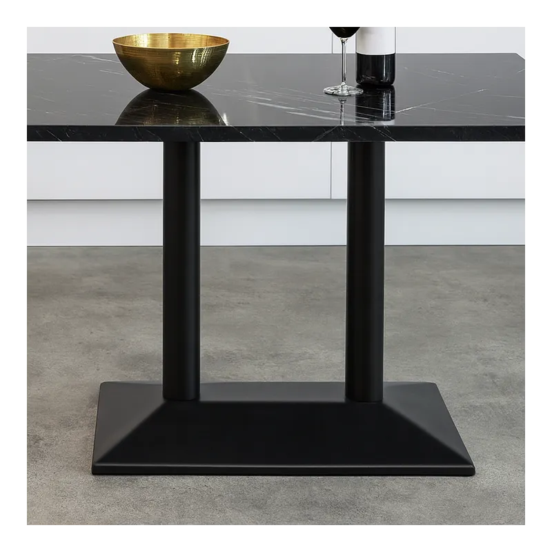 Stalni podnožak PIRAMID DUO / Crna