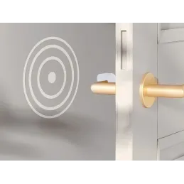 Plastična brava za ručku / Transparentna