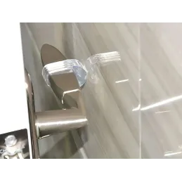 Plastična brava za ručku / Transparentna