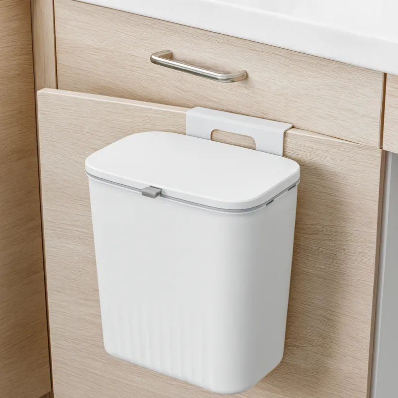 Koš za otpadke ASTRO za vrata 9L / Bijeli