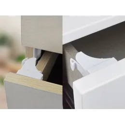 Magnetična sigurnosna brava - 10 kom MAGNETICO / Bijela