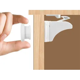 Magnetična sigurnosna brava - 10 kom MAGNETICO / Bijela