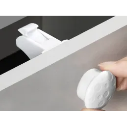 Magnetična sigurnosna brava - 10 kom MAGNETICO / Bijela