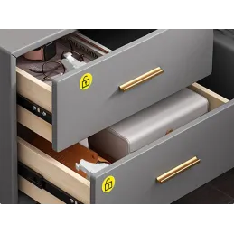 Magnetična sigurnosna brava - 10 kom MAGNETICO / Bijela