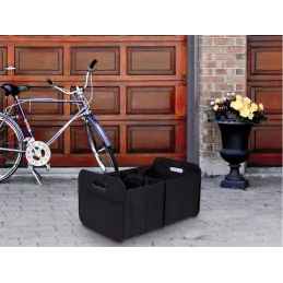 Organizator za stvari i kupovinu za prtljažnik automobila CAR XXL / Crna