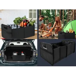 Organizator za stvari i kupovinu za prtljažnik automobila CAR XXL / Crna