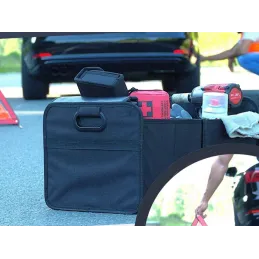 Organizator za stvari i kupovinu za prtljažnik automobila CAR XXL / Crna