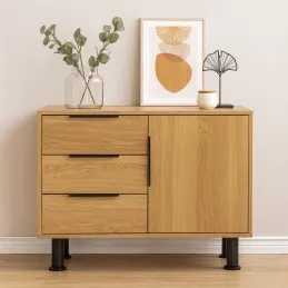 Nogica za namještaj SANTIAGO / Crna