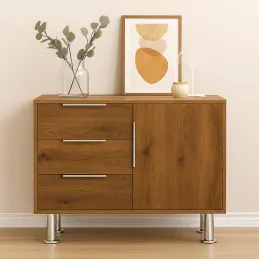 Namještajna noga SANTIAGO / Sjajni krom