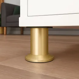 Namještajna nogica SANTIAGO / Zlatno brušena