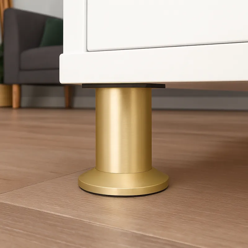 Namještajna nogica SANTIAGO / Zlatno brušena