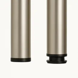 Stolna noga CLASSIC 60 mm / Satenski nikal